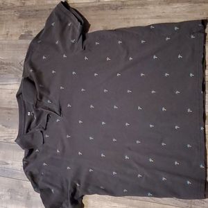 H&M polo with palm trees